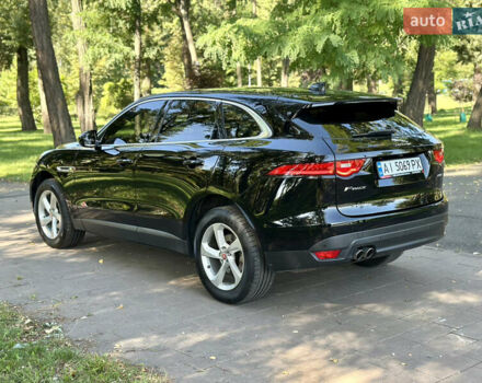 Чорний Ягуар Ф-Пейс, об'ємом двигуна 2 л та пробігом 90 тис. км за 29500 $, фото 6 на Automoto.ua