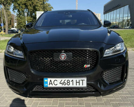 Чорний Ягуар Ф-Пейс, об'ємом двигуна 2.99 л та пробігом 200 тис. км за 27500 $, фото 1 на Automoto.ua