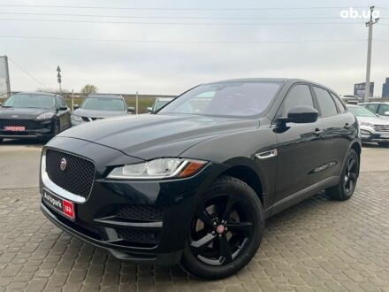 Черный Ягуар Ф-Пейс, объемом двигателя 2 л и пробегом 153 тыс. км за 24290 $, фото 1 на Automoto.ua