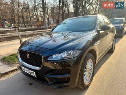 Чорний Ягуар Ф-Пейс, об'ємом двигуна 2 л та пробігом 159 тис. км за 19500 $, фото 1 на Automoto.ua