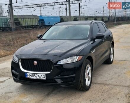 Черный Ягуар Ф-Пейс, объемом двигателя 2 л и пробегом 140 тыс. км за 22777 $, фото 1 на Automoto.ua