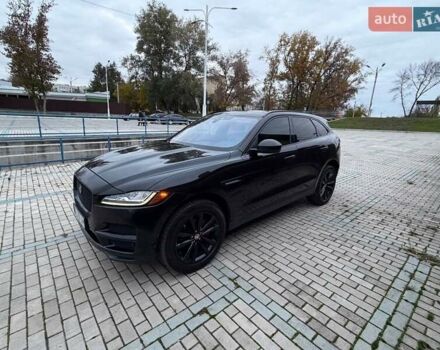 Чорний Ягуар Ф-Пейс, об'ємом двигуна 2 л та пробігом 152 тис. км за 24800 $, фото 1 на Automoto.ua