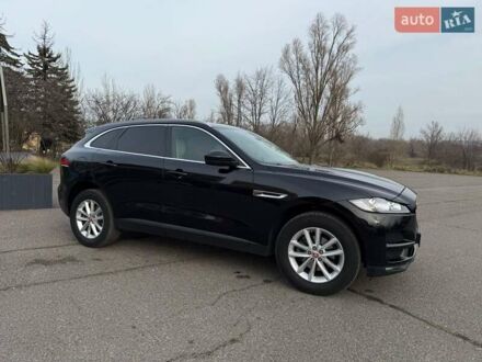 Чорний Ягуар Ф-Пейс, об'ємом двигуна 2 л та пробігом 207 тис. км за 23500 $, фото 1 на Automoto.ua