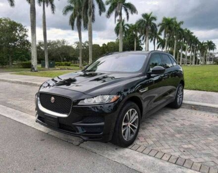 Черный Ягуар Ф-Пейс, объемом двигателя 3 л и пробегом 48 тыс. км за 4000 $, фото 1 на Automoto.ua