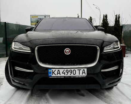 Чорний Ягуар Ф-Пейс, об'ємом двигуна 3 л та пробігом 141 тис. км за 21990 $, фото 1 на Automoto.ua
