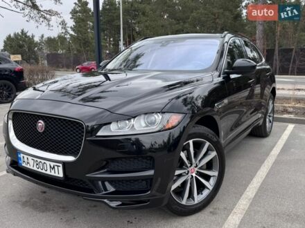Чорний Ягуар Ф-Пейс, об'ємом двигуна 2 л та пробігом 176 тис. км за 24900 $, фото 1 на Automoto.ua