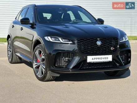 Ягуар Ф-Пейс 2023 в Киеве на Automoto.ua Черный Ягуар Ф-Пейс, объемом двигателя 5 л и пробегом 11 тыс. км за 96000 $, фото 1 на Automoto.ua