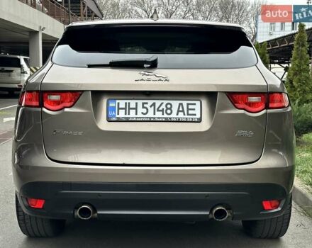 Коричневый Ягуар Ф-Пейс, объемом двигателя 3 л и пробегом 211 тыс. км за 17800 $, фото 17 на Automoto.ua