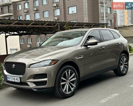 Коричневый Ягуар Ф-Пейс, объемом двигателя 3 л и пробегом 211 тыс. км за 17800 $, фото 7 на Automoto.ua