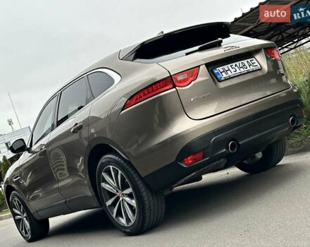 Коричневый Ягуар Ф-Пейс, объемом двигателя 3 л и пробегом 211 тыс. км за 17800 $, фото 15 на Automoto.ua