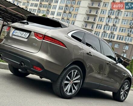 Коричневый Ягуар Ф-Пейс, объемом двигателя 3 л и пробегом 211 тыс. км за 17800 $, фото 22 на Automoto.ua