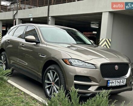 Коричневый Ягуар Ф-Пейс, объемом двигателя 3 л и пробегом 211 тыс. км за 17800 $, фото 3 на Automoto.ua