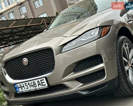 Коричневый Ягуар Ф-Пейс, объемом двигателя 3 л и пробегом 211 тыс. км за 17800 $, фото 6 на Automoto.ua