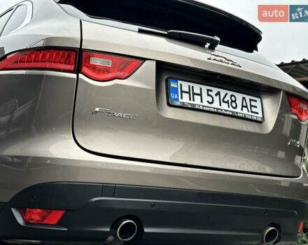 Коричневый Ягуар Ф-Пейс, объемом двигателя 3 л и пробегом 211 тыс. км за 17800 $, фото 18 на Automoto.ua