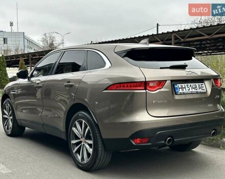 Коричневый Ягуар Ф-Пейс, объемом двигателя 3 л и пробегом 211 тыс. км за 17800 $, фото 16 на Automoto.ua