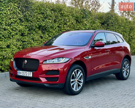 Красный Ягуар Ф-Пейс, объемом двигателя 3 л и пробегом 65 тыс. км за 20000 $, фото 19 на Automoto.ua