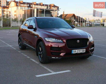 Красный Ягуар Ф-Пейс, объемом двигателя 2 л и пробегом 214 тыс. км за 22500 $, фото 23 на Automoto.ua