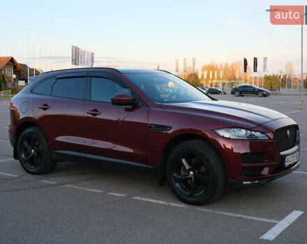 Красный Ягуар Ф-Пейс, объемом двигателя 2 л и пробегом 214 тыс. км за 22500 $, фото 21 на Automoto.ua