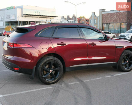 Красный Ягуар Ф-Пейс, объемом двигателя 2 л и пробегом 214 тыс. км за 22500 $, фото 17 на Automoto.ua