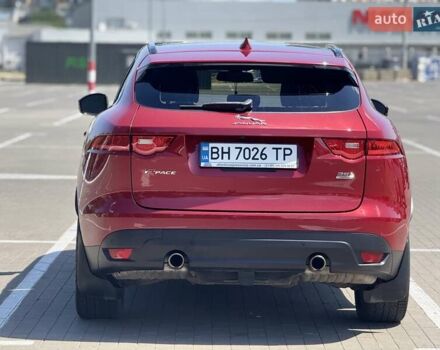 Красный Ягуар Ф-Пейс, объемом двигателя 3 л и пробегом 115 тыс. км за 21500 $, фото 11 на Automoto.ua