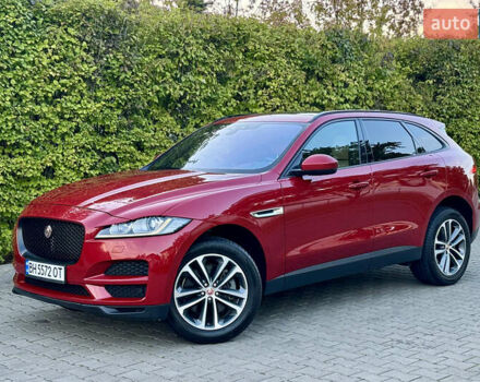 Красный Ягуар Ф-Пейс, объемом двигателя 3 л и пробегом 65 тыс. км за 20000 $, фото 16 на Automoto.ua