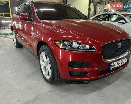 Красный Ягуар Ф-Пейс, объемом двигателя 2 л и пробегом 144 тыс. км за 19500 $, фото 15 на Automoto.ua