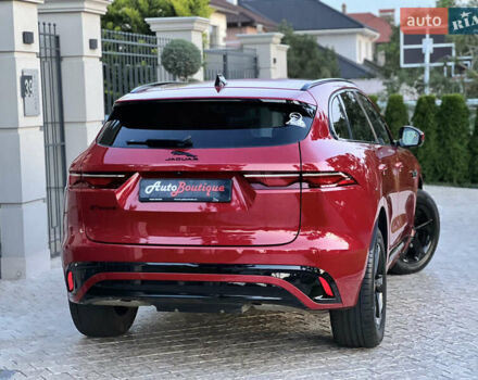 Красный Ягуар Ф-Пейс, объемом двигателя 2 л и пробегом 30 тыс. км за 44000 $, фото 15 на Automoto.ua