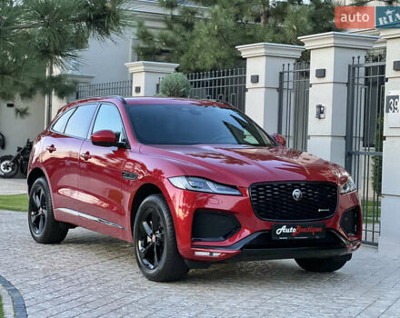 Красный Ягуар Ф-Пейс, объемом двигателя 2 л и пробегом 30 тыс. км за 44000 $, фото 21 на Automoto.ua