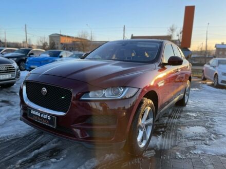 Ягуар Ф-Пейс 2016 в Львове на Automoto.ua Красный Ягуар Ф-Пейс, объемом двигателя 2 л и пробегом 198 тыс. км за 19500 $, фото 1 на Automoto.ua
