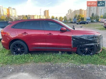 Червоний Ягуар Ф-Пейс, об'ємом двигуна 3 л та пробігом 82 тис. км за 14000 $, фото 1 на Automoto.ua