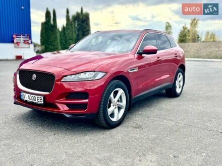 Ягуар Ф-Пейс 2020 в Полтаве на Automoto.ua Красный Ягуар Ф-Пейс, объемом двигателя 2 л и пробегом 68 тыс. км за 34900 $, фото 1 на Automoto.ua