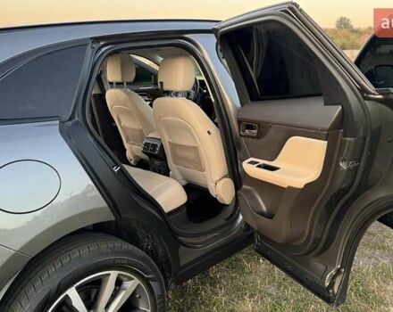 Серый Ягуар Ф-Пейс, объемом двигателя 2 л и пробегом 180 тыс. км за 18900 $, фото 36 на Automoto.ua