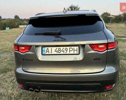 Серый Ягуар Ф-Пейс, объемом двигателя 2 л и пробегом 180 тыс. км за 18900 $, фото 27 на Automoto.ua