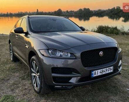 Серый Ягуар Ф-Пейс, объемом двигателя 2 л и пробегом 180 тыс. км за 18900 $, фото 23 на Automoto.ua