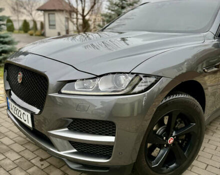 Серый Ягуар Ф-Пейс, объемом двигателя 3 л и пробегом 100 тыс. км за 23500 $, фото 15 на Automoto.ua