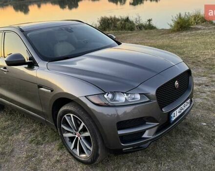 Серый Ягуар Ф-Пейс, объемом двигателя 2 л и пробегом 180 тыс. км за 18900 $, фото 14 на Automoto.ua
