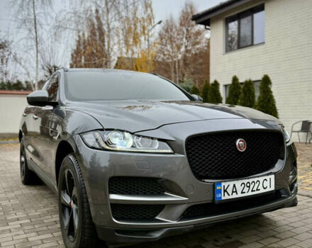 Серый Ягуар Ф-Пейс, объемом двигателя 3 л и пробегом 100 тыс. км за 23500 $, фото 13 на Automoto.ua