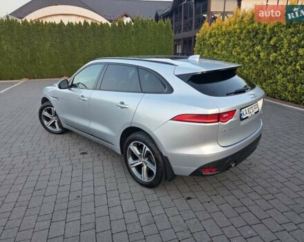 Серый Ягуар Ф-Пейс, объемом двигателя 2 л и пробегом 178 тыс. км за 22500 $, фото 9 на Automoto.ua