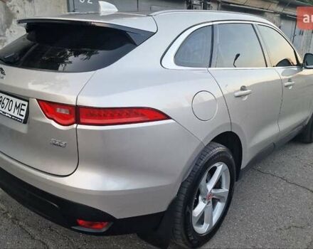Серый Ягуар Ф-Пейс, объемом двигателя 2 л и пробегом 164 тыс. км за 25400 $, фото 17 на Automoto.ua