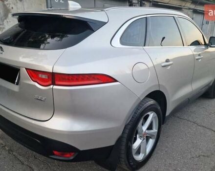Серый Ягуар Ф-Пейс, объемом двигателя 2 л и пробегом 156 тыс. км за 26500 $, фото 9 на Automoto.ua