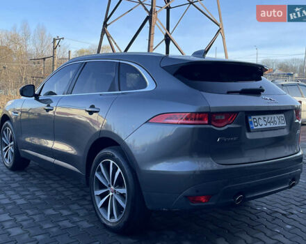 Сірий Ягуар Ф-Пейс, об'ємом двигуна 2 л та пробігом 108 тис. км за 24500 $, фото 7 на Automoto.ua
