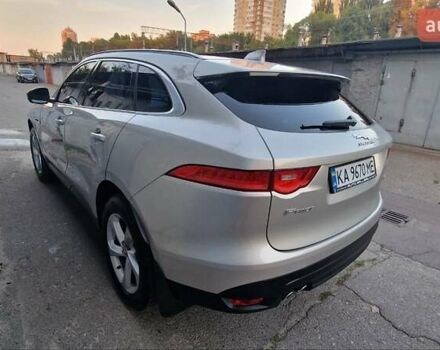 Серый Ягуар Ф-Пейс, объемом двигателя 2 л и пробегом 164 тыс. км за 25400 $, фото 14 на Automoto.ua