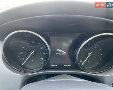Сірий Ягуар Ф-Пейс, об'ємом двигуна 2 л та пробігом 171 тис. км за 17999 $, фото 43 на Automoto.ua