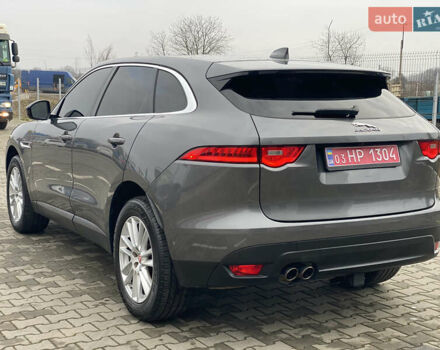 Сірий Ягуар Ф-Пейс, об'ємом двигуна 2 л та пробігом 171 тис. км за 17999 $, фото 10 на Automoto.ua