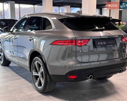 Серый Ягуар Ф-Пейс, объемом двигателя 2.99 л и пробегом 161 тыс. км за 25990 $, фото 14 на Automoto.ua