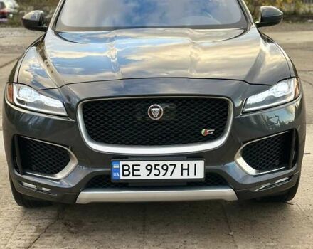 Ягуар Ф-Пейс 2018 у Южноукраинске на Automoto.ua Сірий Ягуар Ф-Пейс, об'ємом двигуна 3 л та пробігом 107 тис. км за 39500 $, фото 2 на Automoto.ua
