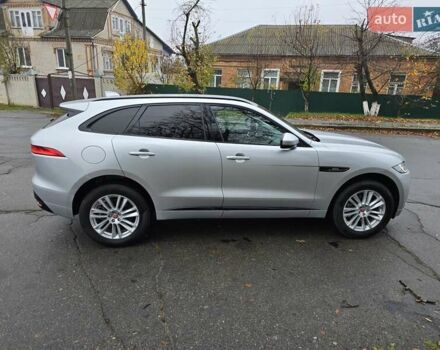 Серый Ягуар Ф-Пейс, объемом двигателя 2 л и пробегом 101 тыс. км за 25900 $, фото 12 на Automoto.ua