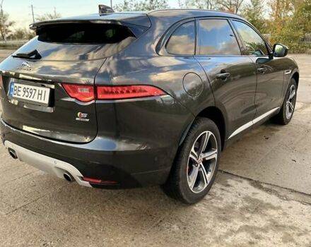 Ягуар Ф-Пейс 2018 у Южноукраинске на Automoto.ua Сірий Ягуар Ф-Пейс, об'ємом двигуна 3 л та пробігом 107 тис. км за 39500 $, фото 16 на Automoto.ua