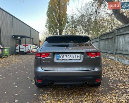 Серый Ягуар Ф-Пейс, объемом двигателя 2 л и пробегом 108 тыс. км за 31500 $, фото 8 на Automoto.ua