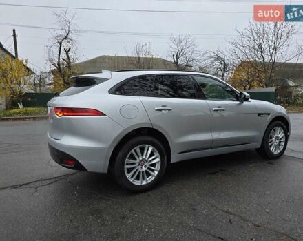 Серый Ягуар Ф-Пейс, объемом двигателя 2 л и пробегом 101 тыс. км за 25900 $, фото 11 на Automoto.ua